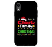 Clark Family Christmas Matching Personalised Funny Xmas Coque pour iPhone XR