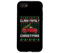 Clark Family Christmas Red Truck Personalised Funny Xmas Coque pour iPhone SE (2020) / 7/8