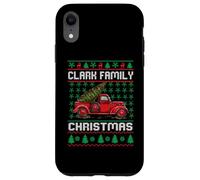 Clark Family Christmas Red Truck Personalised Funny Xmas Coque pour iPhone XR