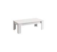 Table Basse Rectangulaire L126cm Laquée Blanc - CLARK -