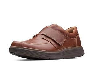 Clarks 261369878 Homme Mocassin, Dark Tan Lea, 47 EU Wide