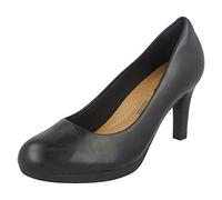 Clarks Adriel Viola Womens Black Leather, 3.5