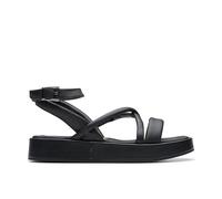 Clarks Alda Cross Womens Black Leather, 7.5