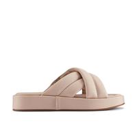 Clarks Alda Glide, Sandale glissante aux femmes, Light Pink Lea,