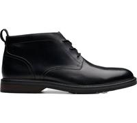 Clarks Aldwin ChukkaChukka Bottines pour homme, Cuir noir., 41 EU