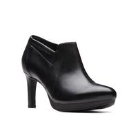 Clarks Ambyr Hope bottillon pour femmes en cuir noir