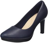 Clarks Ambyr Joy Womens Navy Leather, 5.5