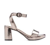 Clarks Ambyrlyn BayPump Femme, Métal synthétique, 37.5 EU