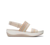 Clarks Arla Stroll Womens Beige Combi, 7.5