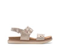 Clarks Originals Sandales Arwell Glide Metallic Combi Beige 40 Femme