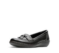 Clarks Ashland Bubble Mocassins à Enfiler pour Femme, Noir, 9 X-Wide