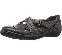 Clarks Ashland Qashland Spin Q Pantoufles pour Femme, Noir, 40 EU Étroit