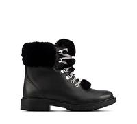 Clarks Astrol Hiker K Botte de Neige, Cuir Noir, 39 EU