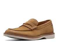 Clarks Atticus Lt Slip pour Homme, Suède de Sable foncé, 45 EU