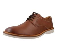 Clarks Originals Derbies Atticus LTLace Dark Tan Lea Taille 39,5
