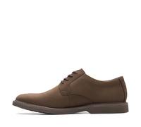 Clarks AtticusLTLoGTX Mens Dark Brown Nub, 11