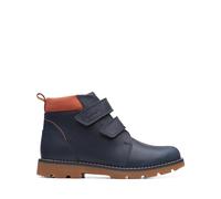 Clarks Baby Boy's Heath Strap K Combat Boot, bleu marine, 7.5 UK Child