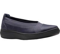 Clarks Ballerines plates Breezesky Air pour femme, Textile bleu marine 1, 39 EU