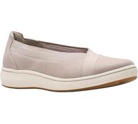 Clarks Ballerines plates Breezesky Air pour femme, Textile gris clair, 38 EU