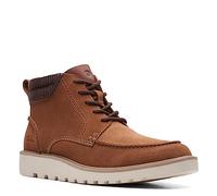 Clarks Barnes Mid pour homme, Daim Cola, 44.5 EU