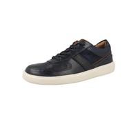 CLARKS Baskets basses 'Cambro Race' crème / bleu nuit / marron, Taille 40