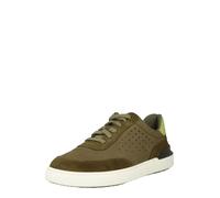 CLARKS Baskets basses 'CourtLite Tor' olive / pomme, Taille 40