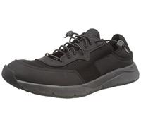 Clarks Baskets Basses Davis pour Homme, Black Combi, 45 EU