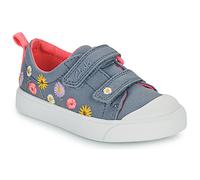 Clarks City Bright T. Basket, Blue Floral Txt, 21 EU