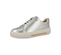 CLARKS Baskets basses 'Hollyhock Walk' argent, Taille 38