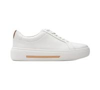 Clarks - Baskets blanches pour femmes - Hollyhock Walk - Femme - Chaussures - Blanc - Taille: 37 1/2 EU