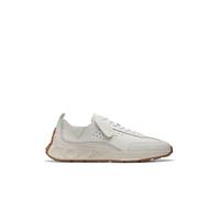 Clarks Baskets Blanches pour Homme Craft Speed à Lacets en Cuir 42.5
