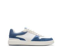 Clarks Baskets Courtlite RaceSneaker pour Homme, Combi Bleu, 39.5 EU