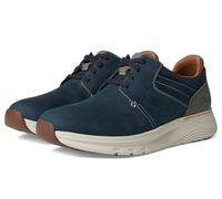 Clarks Baskets Motion Trek à bout uni pour homme, Bleu marine, 47 EU