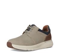 Clarks Baskets Motion Trek à bout uni pour homme, Nubuck Combi Taupe, 45 EU