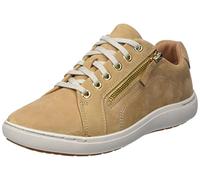 Clarks Baskets Nalle Lace pour Femme, Camel Nubuck, 40 EU