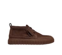 Clarks Baskets Torhill LaceHi en daim marron pour homme, marron, 40 EU