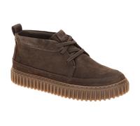 Clarks Baskets Torhill LaceHi en daim marron pour homme, marron, 42 EU