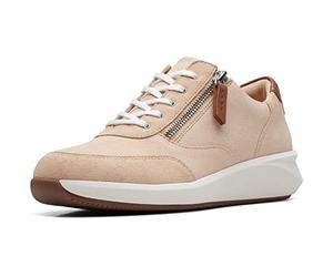 Clarks Baskets Un Rio Zip, pour Femme, Picots de Sable Clair, 35.5 EU