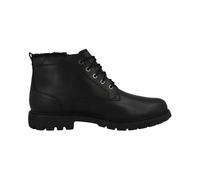 Clarks Batcombe Mix Gore-Tex Bottes À Lacets En Cuir Lisse Noir 44.5