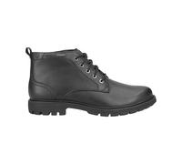 Clarks Batcombe Mix Gore-Tex Bottes À Lacets En Cuir Lisse Noir 44.5