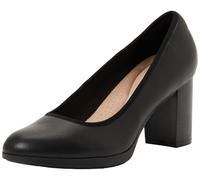 Clarks Femme Bayla Carly, Cuir Noir, 40 EU