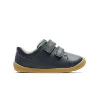 Clarks Bébé garçon Roamer Craft T Sneakers Basses, Cuir Bleu Marine, 18 EU