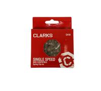 Clarks Bmx/Freestyle/Fixie/Track Single Speed Chain 1/2X1/8 X112 Links Spring Cl