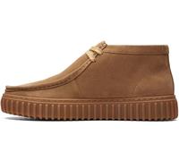 Clarks Originals Chaussures Torhill Hi en suède Dark Sand Marron Homme Taille 44