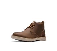 Clarks Homme Eastridge Mid Bottine Chukka, Cire d'abeille Le, 42 EU Large