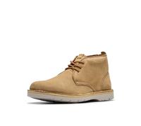 Clarks Bottes Eastridge Mid Chukka pour homme, Suède sable, 43 EU