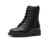 Clarks Premium Femme Lauryl West Rangers, Cuir Noir, 37.5 EU