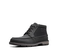 Clarks Bottes Maplewalk Moc Oxford pour femme, Black Combi, 39.5 EU