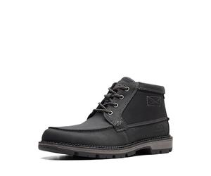 Clarks Bottes Maplewalk Moc Oxford pour femme, Black Combi, 39.5 EU