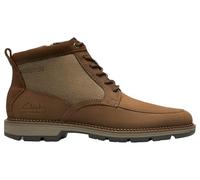 Clarks Bottes Maplewalk Rise Chukka pour homme, Marron foncé Lea., 42 EU